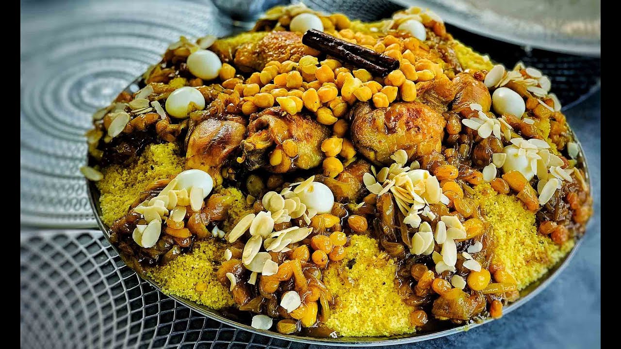 Couscous d'Agneau avec Tfaya